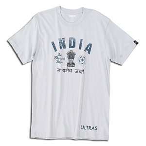  Objectivo Ultras India Bhangra Boys T shirt (Gray) Sports 