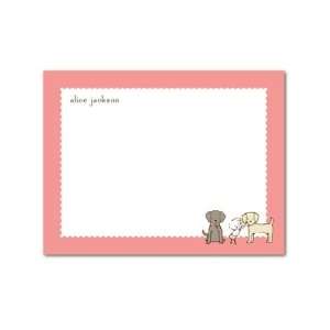  Thank You Cards   Two Pups Girl Thank You Cards By Petite 