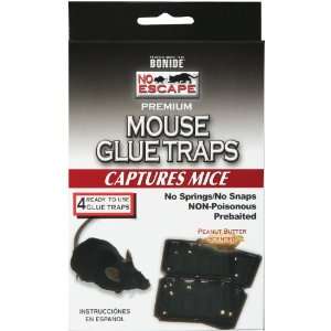  Bonide 11103 No Escape Mouse Glue Traps, 4 Count Patio 
