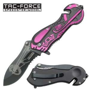  Tac Force Knives 659P Misc 5 Black Blade Folder Knife 
