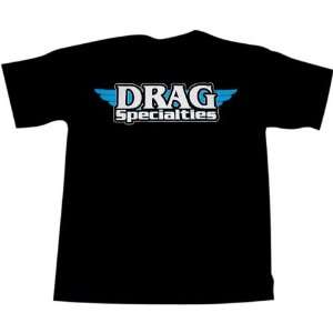    DRAG SPECIALTIES T SHIRT DRAG BLACK LG 3030 3333 Automotive