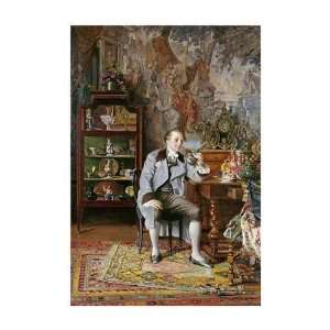  Johann Hamza   The Connoisseur Giclee