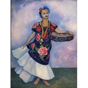  Hand Made Oil Reproduction   Diego Rivera   24 x 32 inches 