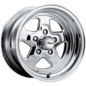  Pacer Dragstar 15x7 Polished Wheel / Rim 5x4.75 with a 0mm 