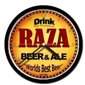  RAZA beer and ale cerveza wall clock 