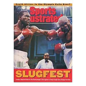  Slugfest Unsigned Sports Illustrated  Apr 29 1991 Sports 
