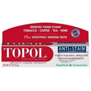  Topal Professional Toothpaste Anti Stain Spearmint 2.7 oz 