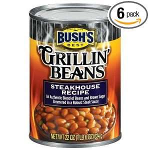 Bushs Grillin Steakhouse Beans Grocery & Gourmet Food