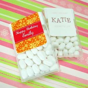  Personalized Birthday Tic Tacs Favor Health & Personal 