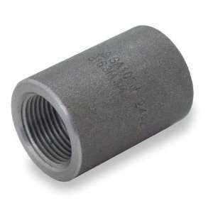Forged Steel Black and Galvanized Pipe Fittings Coupling,1 1/2 In,Thre 