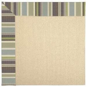  Capel Zoe Beach Sisal 2009 Blue Stripe 422 10 x 10 Area 