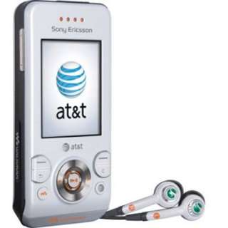  Sony Ericsson W580i White Phone (AT&T) Cell Phones 