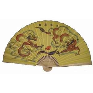  Dragons Offerings Wall Fan