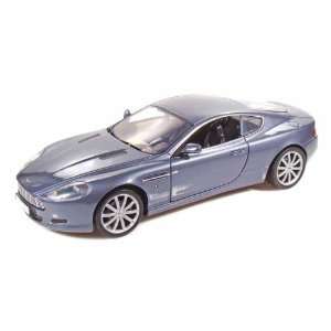  Aston Martin DB9 Coupe 1/18 Grey Blue Toys & Games