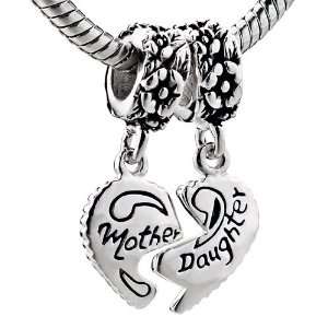  Mothers Day Charms Mother Daughter 925 Sterling Silver 