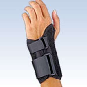  ProLite 6“ Low Profile Wrist Splint, Right Small Black 