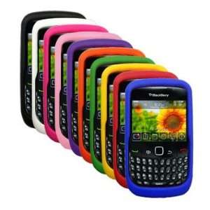 Ten Silicone Cases / Skins / Covers for RIM BlackBerry Curve 3G 9330 
