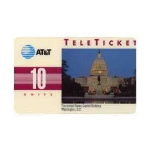 Collectible Phone Card 10u U.S. Capitol Building, Washington, D.C 
