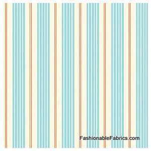   at Play Racer Stripes in Aqua by Sarah Jane Arts, Crafts & Sewing