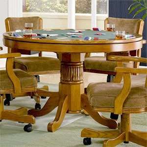  Oak Three In One Game Table   Coaster 100951 Furniture 