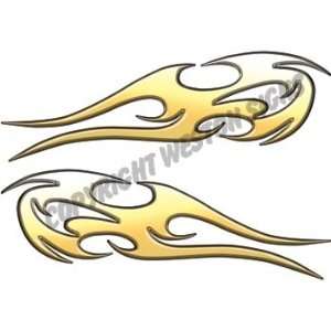  Tribal Gold Flames Automotive