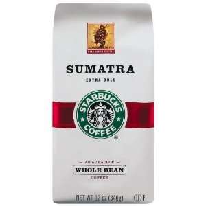 Starbucks Sumatra Coffee, 12 Ounce Bag  Grocery & Gourmet 