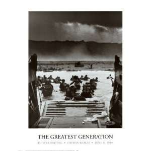 The Greatest Generation D Day Landing Omaha Beach June 6, 1944 Finest 