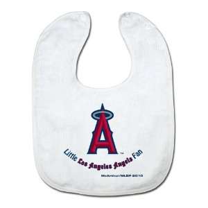  MLB Los Angeles Angels White Snap Bib with Team Logo 