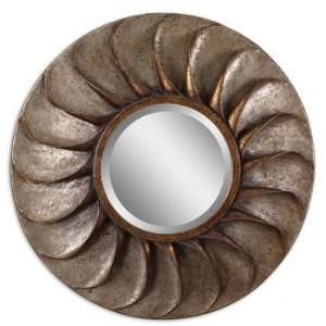  Uttermost 12804 Poncha   Mirror, Antiqued Gold Finish 