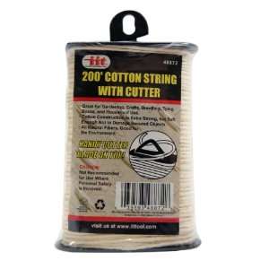  IIT 48872 Cotton String with Built In Cutter   200 Feet 