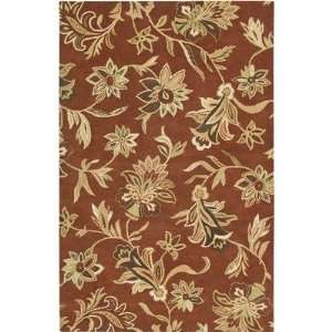  Rizzy Rugs FL 1481 Floral Rug in Rust Size 12 x 9 