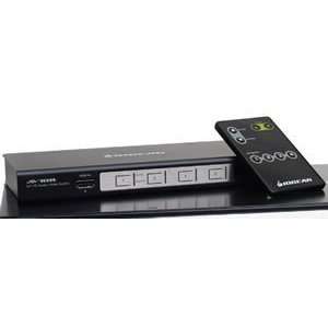  4 Port HD Audio/Video Switch w/ Electronics