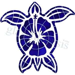   Turtle Pool Accents Blue Pool Glossy Ceramic   16210