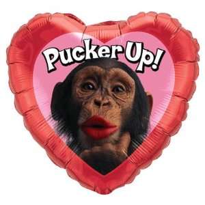  18 Pucker Up Chimp Balloon (1 ct) Toys & Games