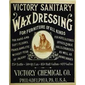 1900 Victory Chemical Co. of Philadelphia PA Vintage Advertising 