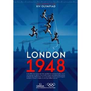  Olympics London 1948 Poster