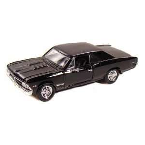  1966 Chevy Chevelle SS396 1/24 Black Toys & Games