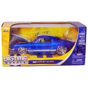  1967 Shelby GT 500 124 Scale (Blue) Toys & Games