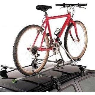 Aluminum Upright Car Roof Mounted Bike Bicycle Rack Carrier Light 