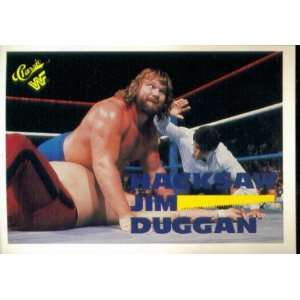  1990 Classic WWF Wrestling Card #65  Hacksaw Jim Duggan 