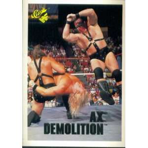  1990 Classic WWF Wrestling Card #62  Demolition Sports 