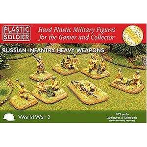  1/72nd WWII   Russian Summer Uniform Heavy Weapons Toys & Games