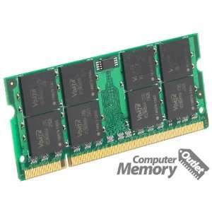  1GB (1X1GB) PC25300 NONECC UNBUFFERED 200PIN DDR2 SODIMM 