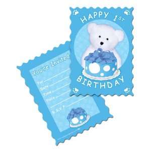 Boyds Bears® 1st Birthday Party Invitations Case Pack 72  