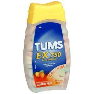  TUMS E X 750 ASSORTED BERRIES 96TB by SMITHKLINE BEECHAM 