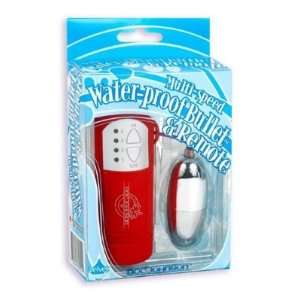  MULTI SPEED Water Proof BULLET and REMOTE RED Health 