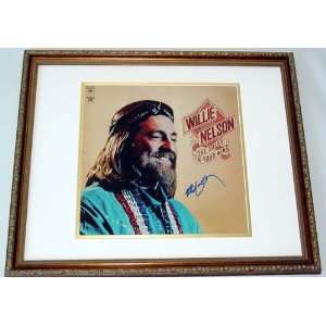   Nelson Autographed Framed Sound in Your Mind Album 