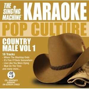  THE SINGING MACHINE G3572 COUNTRY MALE VOLUME 1 