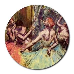  Four Dancers Behind the Scenes 2 By Edgar Degas Round 