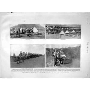    1900 Household Cavalry War Camp Kitchen Zulus Chief